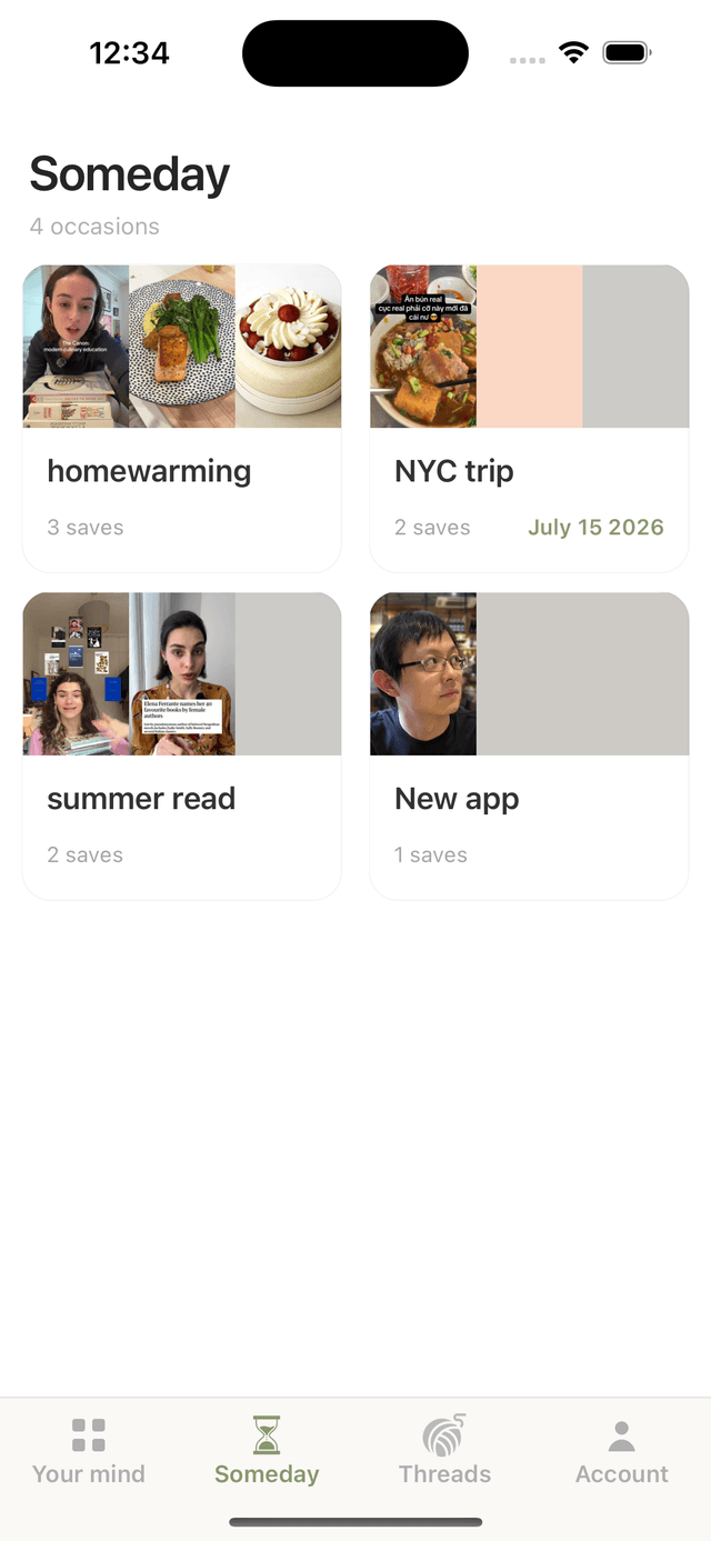 iOS share extension saving to Olive